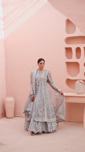 Grey Gown for Women