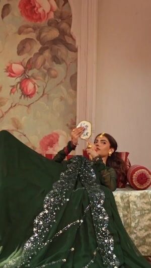 Green Pishwas for Women