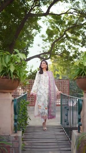 White Kurta Set for Women