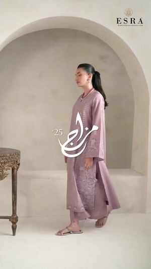 Lilac Kurta Set for Women