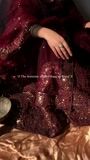 Maroon Pishwas for Women