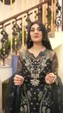 Black Kurta Set for Women