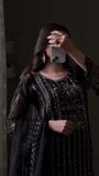 Black Kurta Set for Women