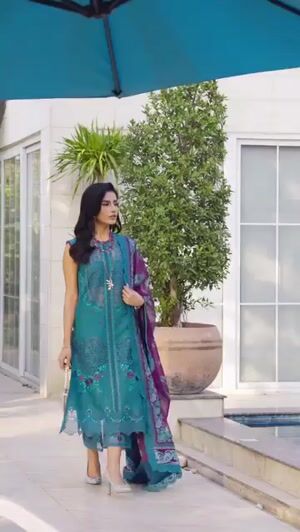 Powder blue Unstitched for Women