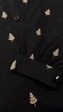 Black Kurta Set for Women
