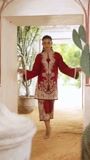 Maroon Kurta Set for Women