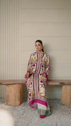 Beige Kurta Set for Women