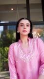 Peach pink Kurta Set for Women