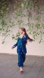 Dark blue Kurta Set for Girl