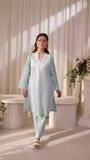 Sky blue Co Ord Sets for Women