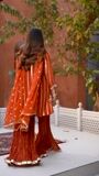 Orange Sharara for Women