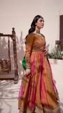 Pumpkin orange Pishwas for Women
