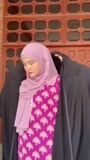 Jet black Jilbab for Women
