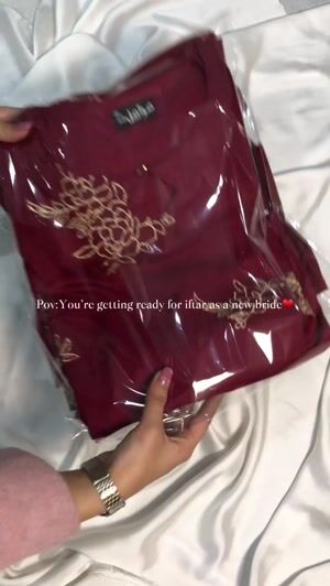 Maroon Kurta Set for Women