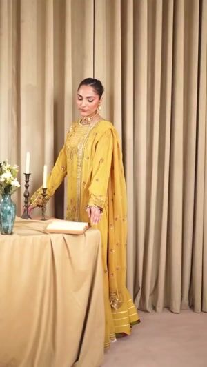 Mustard Sharara for Women