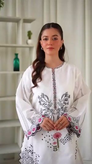 White Kurta Set for Women