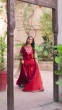 Rust orange Sharara for Women