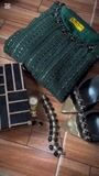 Bottle green Kurta Set for Women