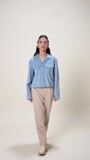 Sapphire blue Top for Women
