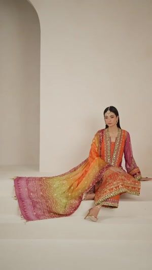 Orange Unstitched for Women