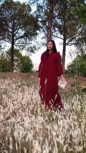 Maroon Dress for Women