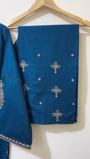 Cobalt blue Kurta Set for Women