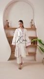 Off-white Kurta Set for Women