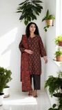 Dark brown Kurta Set for Women