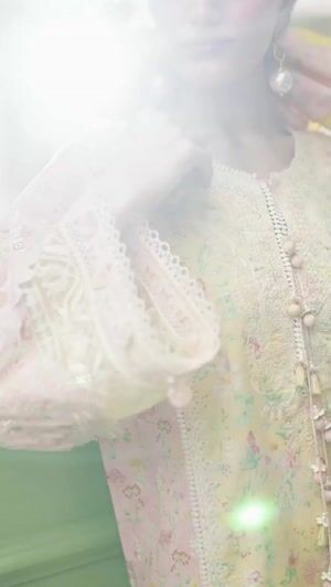 Pink, light yellow Unstitched for Women