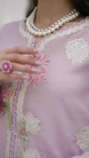 Lavender Kurta Set for Women