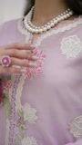 Lavender Kurta Set for Women