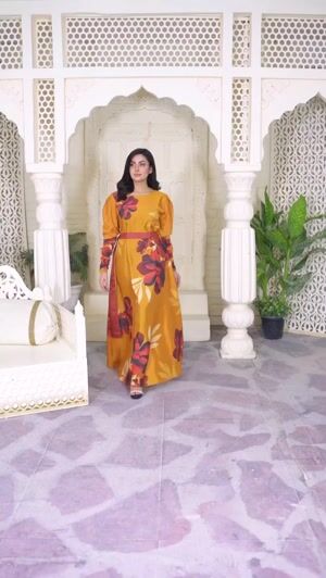 Mustard Maxi for Women