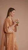 Brown Kurta Set for Women