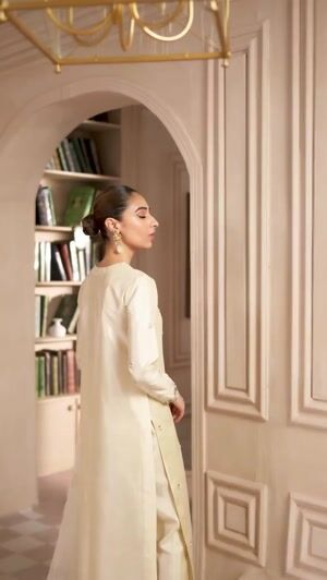 Ivory Kurta Set for Women