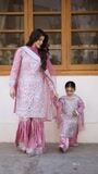 Pink Gharara for Girl