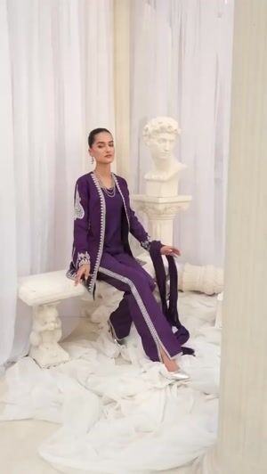 Purple Gown for Women