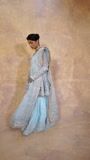 Powder blue Unstitched for Women