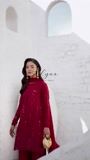 Blood red Kurta Set for Women