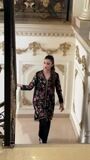 Black Kurta Set for Women