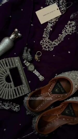 Purple Kurta Set for Women