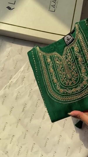 Green Kurta Set for Girl