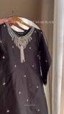 Black Kurta Set for Women