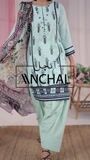 Powder blue Unstitched for Women