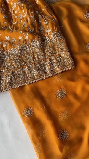 Mustard Gharara for Women