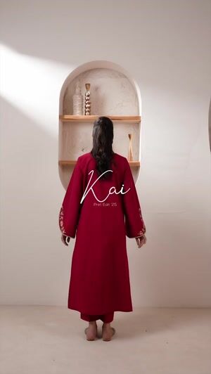 Maroon Kurta Set for Women