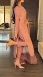 Lilac Kurta Set for Women