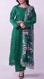Green Kurta Set for Women