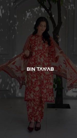 Rust orange Kurta Set for Women