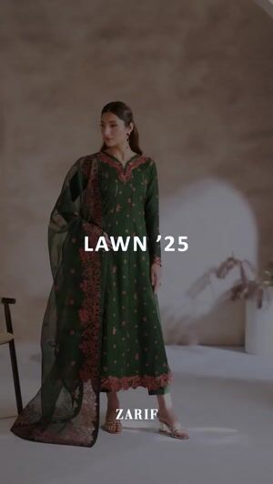 Dark green Unstitched for Women
