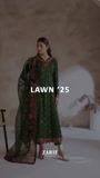 Dark green Unstitched for Women